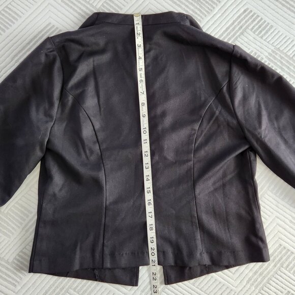 Maurices 3/4 sleeve Jacket XL Black - Picture 7 of 7